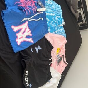 Colorful Graphic Shorts Collection